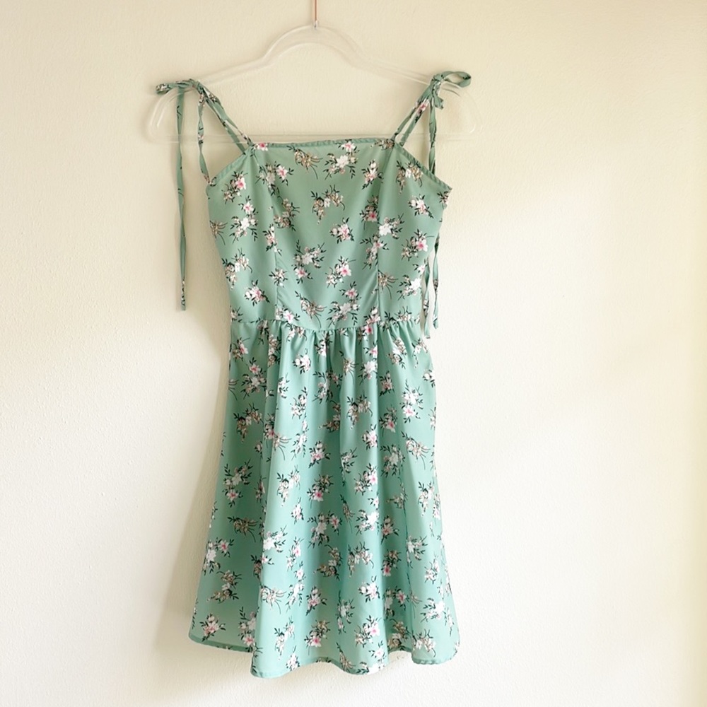 SHEIN floral mini dress